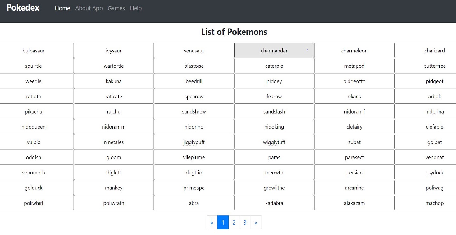 Pokedex App